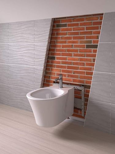 Ideal Standard R016567 PROSYS Moduli per muratura bidet sospesi, Grigio/Neutro - Honorern