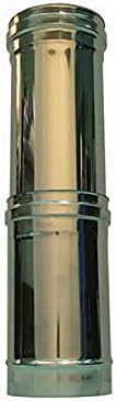 Elemento telescopico canna fumaria DN 200 tubo acciaio inox 316 - Honorern