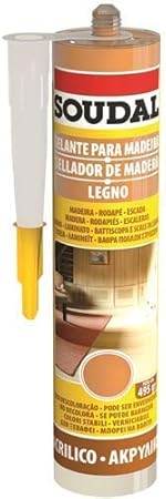 SILICONE PER LEGNO (Rovere chiaro 300 ml.) - Honorern