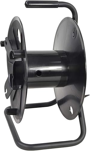 Cobra Avvolgicavo Retratt Nero, Tamburo per Cavi Microfono, Cavo di Alimentazione o Corda, 15 mm, 2.1 kg - Honorern