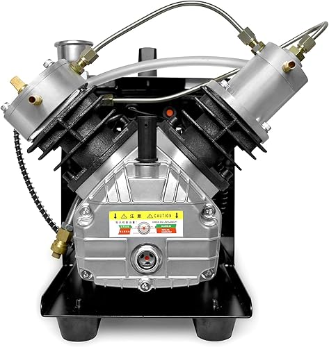 Compressore d'aria Pcp 4500Psi, compressore d'aria per bombole da sub, compressore d'aria ad alta pressione mini-doppio cilindro per riempimento di bombole da paintball/scuba 220V (TXEDM041) - Honorern
