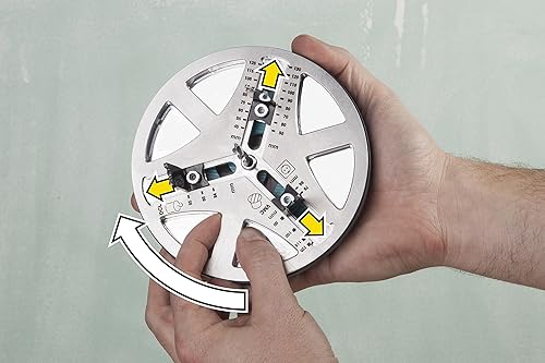 wolfcraft 3 taglienti con tre denti per seghe a tazza regolabili I 5979000 I 3 lame di ricambio - Honorern