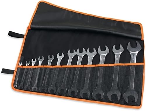 Beta 55/B12N, Serie di 12 Chiavi a Forchetta Doppie con Ingombro delle Teste Ridotto in Poliestere Resistente, Utensili Protetti durante il Trasporto - Honorern