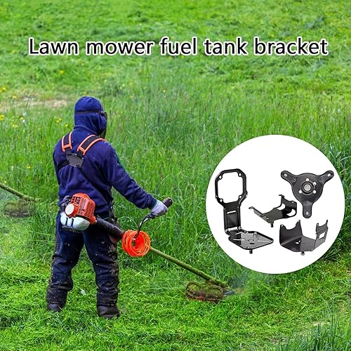 Supporto per serbatoi di carburante, per tosaerba, realizzato in acciaio di lunga durata, prolunga la vita delle attrezzature per uso domestico e agricolo - Honorern