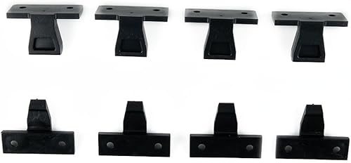 Confezione da 4 raccordi a pressione per pannello clip per zoccolo da cucina, raccordi a pressione clip per pannelli per installazioni in cucina senza sforzo - Honorern