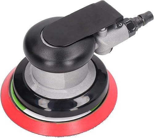 Levigatrice Orbitale Casuale Ad Aria, Set Lucidatrice Ad Aria a Disco 5 Pollici Levigatrice Ad Aria Levigatrici Orbitali Casuali Levigatrice Pneumatica per Carta Vetrata - Honorern
