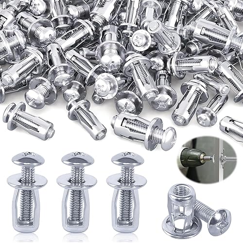 20 Pcs Tasselli per Cappotto Esterno M6 x 25 mm Viti a Petalo Tasselli ad Espansione Tasselli per Cartongesso Set di Tasselli a Cavità Durevoli per Decorazioni Domestiche,Montaggio a Parete - Honorern