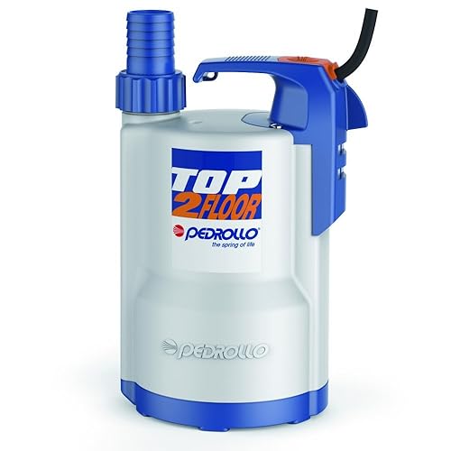 POMPA Acque Chiare Elettropompa Aspirazione fino a 2mm 0,5Hp TOP2FLOOR Pedrollo - Honorern