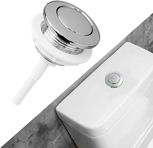 Pulsante di scarico WC, 38 mm, pulsante singolo per sciacquone, pulsante per serbatoio dell'acqua - Honorern