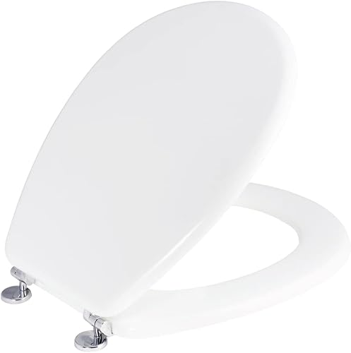 MODULARREDO | Sedile per WC PIEMONTE, Tavoletta WC, Copriwater, Copri Wc, Copriwater Bianco, Pozzi Ginori, 37x43,6 cm, Bianco - Honorern