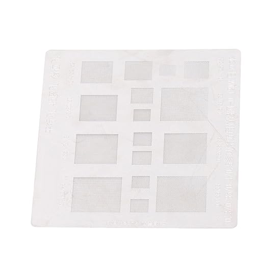 BGA Reballing Stencil, Universal BGA Reballing Stencil Multifunzionale Tin Planting Template per Telefono BGA IC Chips Riparazione, Stazioni di Saldatura - Honorern