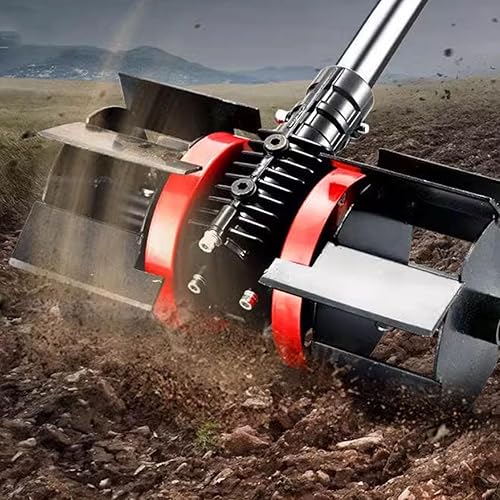 Motozappe Multiuso a 9 Denti Tagliaerba Tagliaerba per Diserbo, Cerchi in Lega Design Intuitivo, Accessori Universali per Tosaerba (26 mm) - Honorern