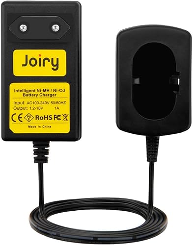 Joiry 1.2V-18V Caricabatterie per Makita 7.2V 9.6V 12V 14.4V 18V Ni-MH/Ni-Cd Batteria (NON per Li-ion Batteria) - Honorern