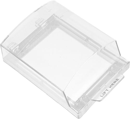 Copertura protettiva dell'interruttore di allarme Impostazioni di protezione antincendio dell'interruttore di ripristino manuale tappo di copertura plastica Transparent - Honorern