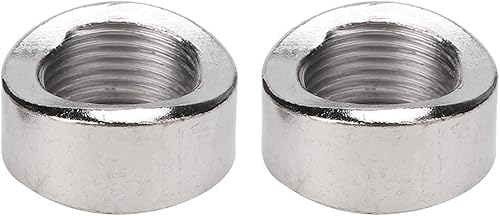 Accessori Dado Esagonali, Tutto Nuovo M18 X 1,5 in Acciaio Inox 2 Pezzi Dado Di Sensore Di Ossigeno Intaglio Fab-pros Saldatura Curva Sensore di ossigeno Curva Con Dado Di Stecca - Honorern