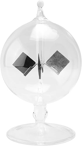 iFutniew Solar Crookes Radiometro Mulino a vento in vetro giocattolo fatto a mano per festa decorazione domestica regalo trasparente - Honorern