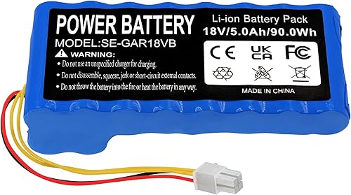 Batteria agli ioni di litio 5000 mAh 18 V per Husqvarna Automower 320 Autmower 430X 589585201 - Honorern