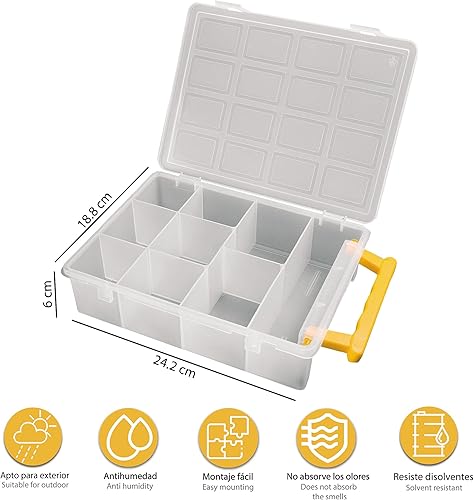ART PLAST PORTAMINUT. TRAS. 9 SC 24X19X6 - Honorern