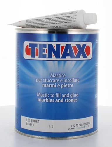 Tenax mastice stucco per marmo di colore Rosso Verona verticale Lt.1 - Honorern