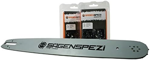 50 cm spada 3/8 2 catena a scalpello adatta per Stihl 036 MS 360 MS360 - Honorern