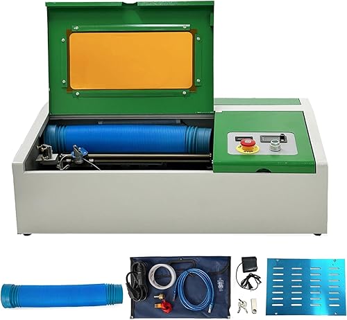 Incisore laser Professionale 40W CO2 Taglierina Laser Macchina 300x200mm USB Macchina per Incisione Laser Macchina per Taglio Laser Display LCD - Honorern