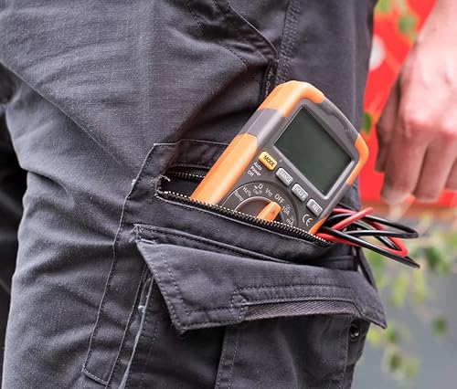 CMM-30 Multimetro digitale industriale, Tester Elettrico, Capacità/Corrente AC/DC/Tensione AC/DC/Low Z/Ciclo di lavoro/Resistenza/funzione PEAK/Frequenza/funzione REL (CMM-30) - Honorern