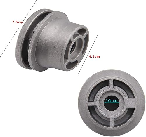 2PCS Alluminio Testina Decespugliatore Testine Tagliabordi Tagliaerba Universale per Tagliaerba Decespugliatore a Benzina - Honorern