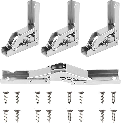 4 pezzi cerniere per ante cucina,cerniere per ante a ribalta 90 gradi,cerniere per mobili Adatto per mobili da cucina - Honorern