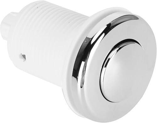 Kit interruttore aria 250V Interruttore superiore lavello Smaltimento piscina termale Acciaio inossidabile spazzolato On Off Set di pulsanti Interruttore pneumatico Tubi da bagno Smaltimento rifiuti p - Honorern