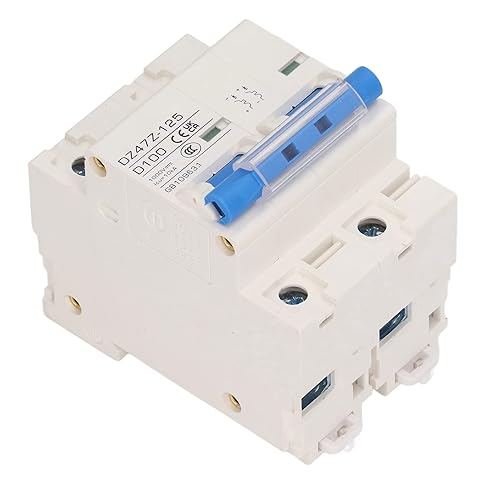 DC Circuit Breaker DIN Rail Sezionatore Solare 2P DZ47Z 125 100A Interruttore Automatico in Miniatura per Impianto Solare Fotovoltaico 1000V (Blu) - Honorern