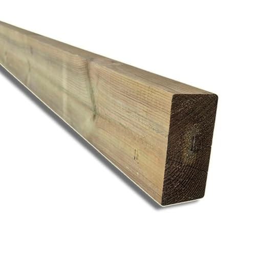 Listello in Legno Impregnato Pino Nordico da 150 cm, sezione 48x98 mm - Honorern