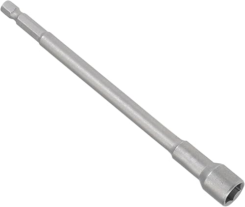 Driver Incastonare Dadi Magnetica, Presa 10mm Attacco Esagonale 1/4', Chiave a Bussola Lunga in Acciaio CR-V - (Applicazioni: per Riparazione Parti Auto) - Honorern