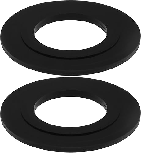 The Lord of the Tools 2 Pz Guarnizione Rondella In Gomma Diametro Esterno 54mm Diametro Interno 28mm Guarnizione Valvola Di Scarico WC Per Valvola Di Scarico Cassetta WC Sifone Di Scarico Per WC Nero - Honorern