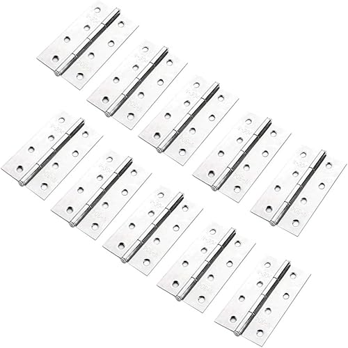 10 cerniere lunghe in acciaio inox per mobili da casa, 87 x 52 mm - Honorern