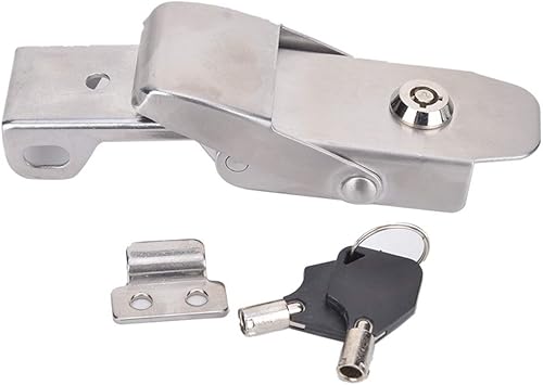 BuyWeek Chiusura a Leva, Chiusura a Scatto in Acciaio Inossidabile Chiusura a Molla per Cassette Degli Attrezzi Cassetti Armadi (A108B-3) - Honorern