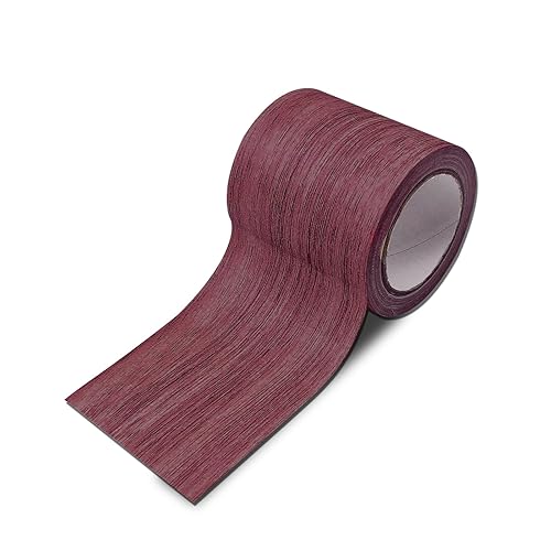 Zfseyuh Nastro Adesivo Color Legno Marrone per Mobili e Pavimenti - Riparazione Effetto Legno 5,7 cm x 4,57 m (Rosso Marrone) - Honorern