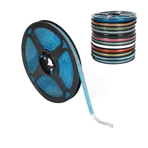 Modanature decorative flessibili, autoadesive, per soffitto, per piastrelle, in ceramica, 6 m x 7,5 mm, autoadesive, bordi laterali per fornelli, lavabo, bordo piastrelle (grigio) - Honorern