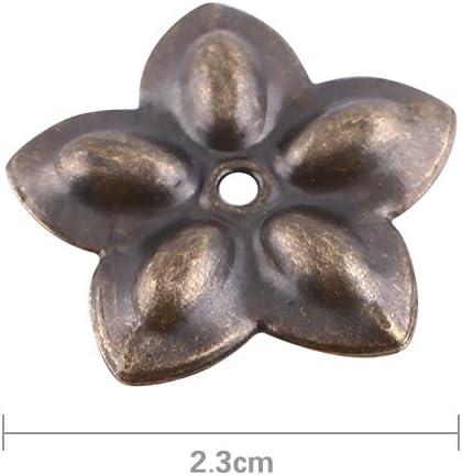 100 pz Vintage Tappezzeria Chiodi Bronzo Metallo Etichetta Mobili Divano Scarpiera Porta Decorativa Tack Stud Hardware Perni e chiodini(Verde 16 * 15 mm) - Honorern