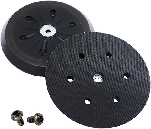 2x 150mm Gancio Loop Supporto Pad 6 fori Compatibile con DeWalt D26410 Compatibile con Metabo SX E 425 XL SX E 450 Duo SXE 450 TurboTec Levigatrice - Honorern