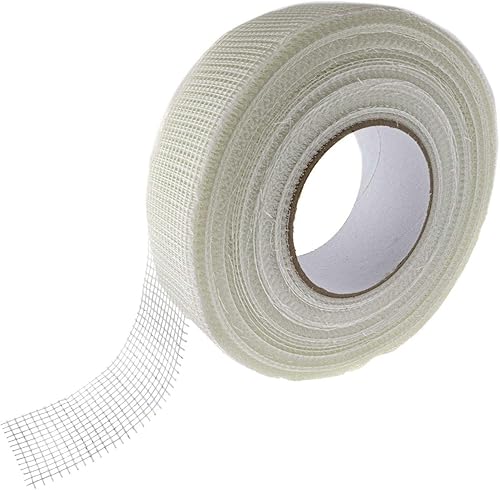 90m Nastro per giunti per cartongesso e Rigips Nastro autoadesivo I Nastro in tessuto largo 48mm in fibra di vetro I Nastro a rete per crepe o - Honorern