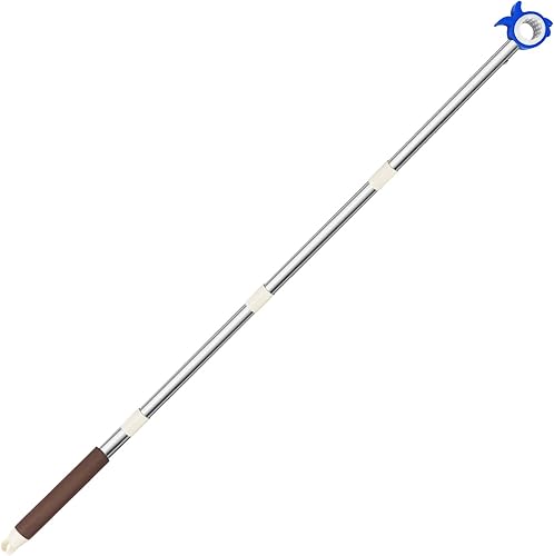 Tubo di prolunga con gancio per finestre da tetto, 110 cm, in acciaio inox, compatibile con finestre Velux ecc, per il funzionamento di finestre e tapparelle difficili da raggiungere - Honorern