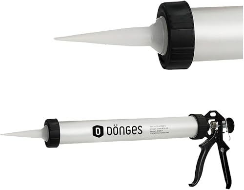 Pistola professionale per cartucce da 600 ml in alluminio per sacchetti e cartucce, pressa per cartucce adesive e sigillanti - Honorern