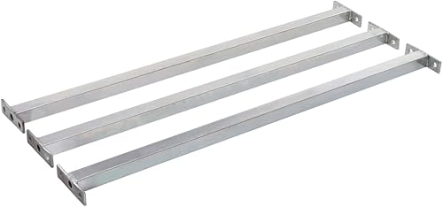 Griglia di sicurezza per finestra, barra della finestra, griglia di protezione, barre di sicurezza regolabili 3 pezzi 710-1200 mm - Honorern