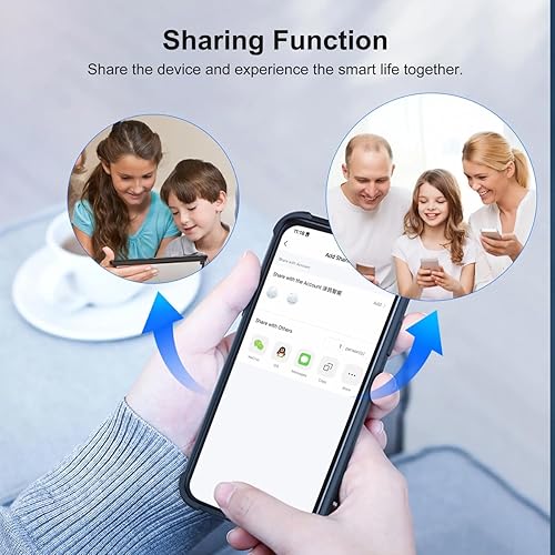 Interruttore WiFi RF433MHz per Tapparelle Elettriche, Tende, Persiane Avvolgibili, Telecomando, Timer, Controllo Vocale Alexa/Google Home, Tuya (1) - Honorern