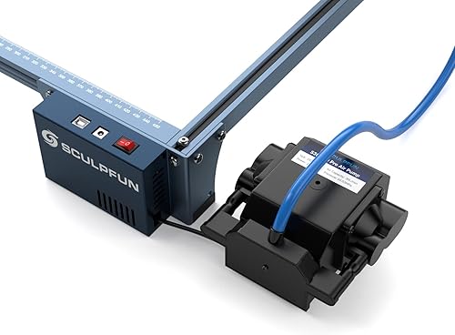 SCULPFUN Kit per scheda madre automatica, 30 l/min, adattatore 12 V/7 A, scheda madre a 32 bit per incisione laser S9/S10 - Honorern