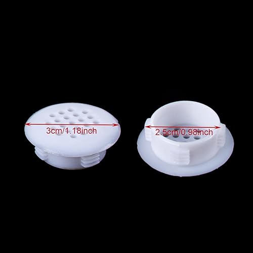 20 Coperture di Sfiato Mesh per Armadi per Scarpe, Fori di Sfiato in Plastica Rotondi 30mm, Fori di Sfiato, Coperture di Sfiato Monostrato, Armadi Mobili, Armadio, Armadi per Scarpe, Cassetti - Honorern