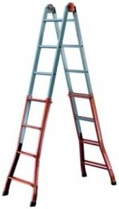 Scala telescopica in acciaio 4+5 gradini - Honorern