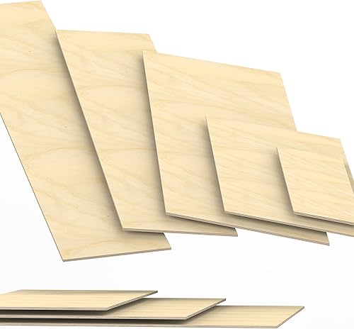 6mm legno compensato pannelli multistrati tagliati fino a 150cm: 40x120 cm - Honorern