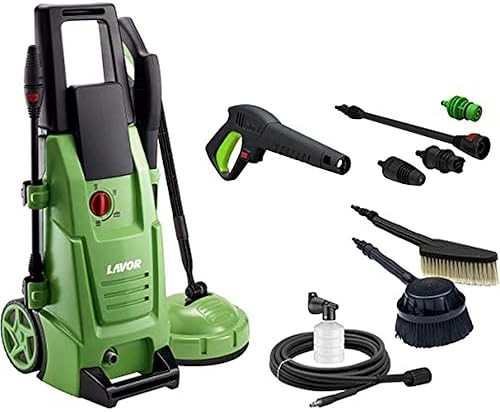 NJ PLUS 145 WPS + ROTARY BRUSH - 145 bar max - 420 l/h - 1900 W verde - Honorern
