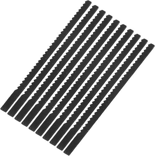 Confezione 10 set di lame per seghetti alternativi Z060 Accessorio per mini seghe in ferro resistente per tagliare il pezzo - Honorern